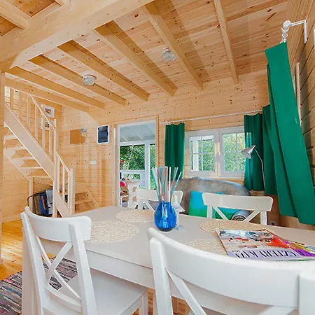 Pomeranka Domki Ustka Villa Esterno foto